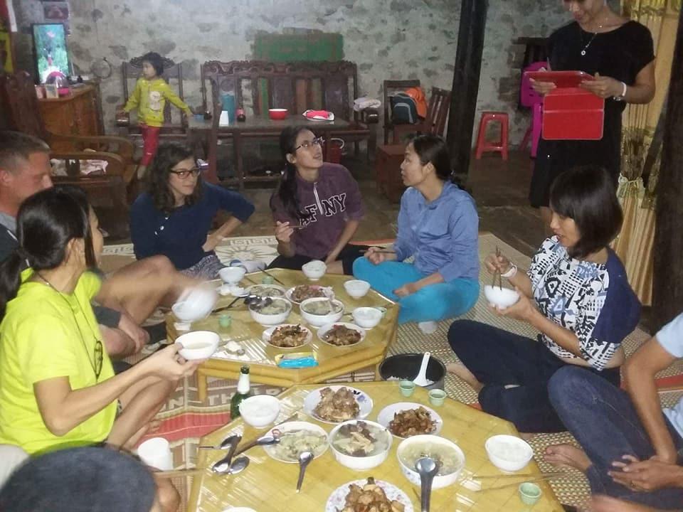 A Sy Ban Gioc Homestay - Lang Da Khuoi Ky カオバン エクステリア 写真