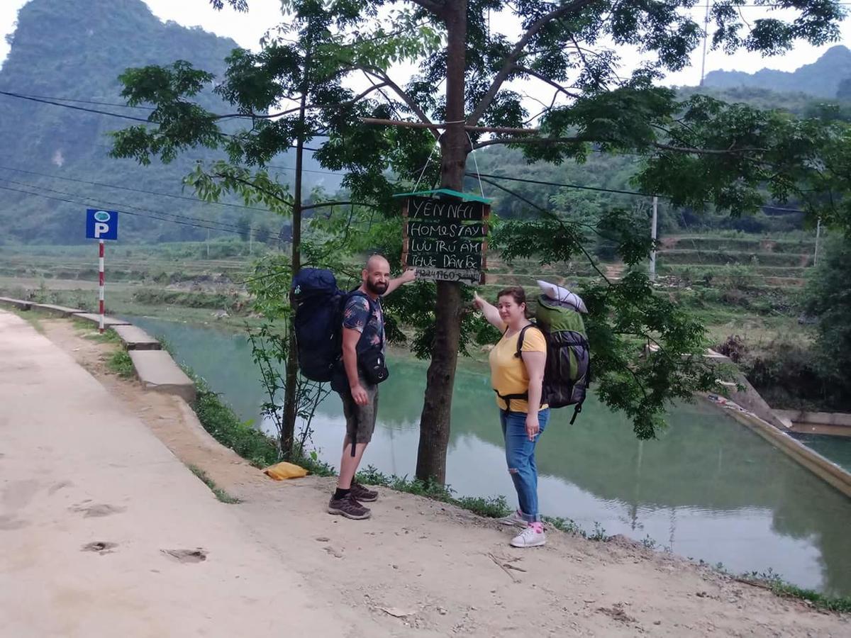 A Sy Ban Gioc Homestay - Lang Da Khuoi Ky カオバン エクステリア 写真