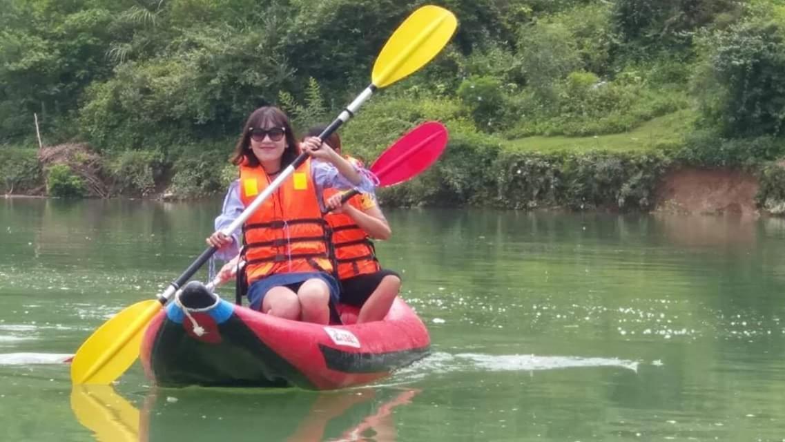 A Sy Ban Gioc Homestay - Lang Da Khuoi Ky カオバン エクステリア 写真