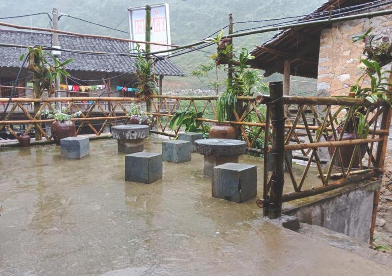 A Sy Ban Gioc Homestay - Lang Da Khuoi Ky カオバン エクステリア 写真
