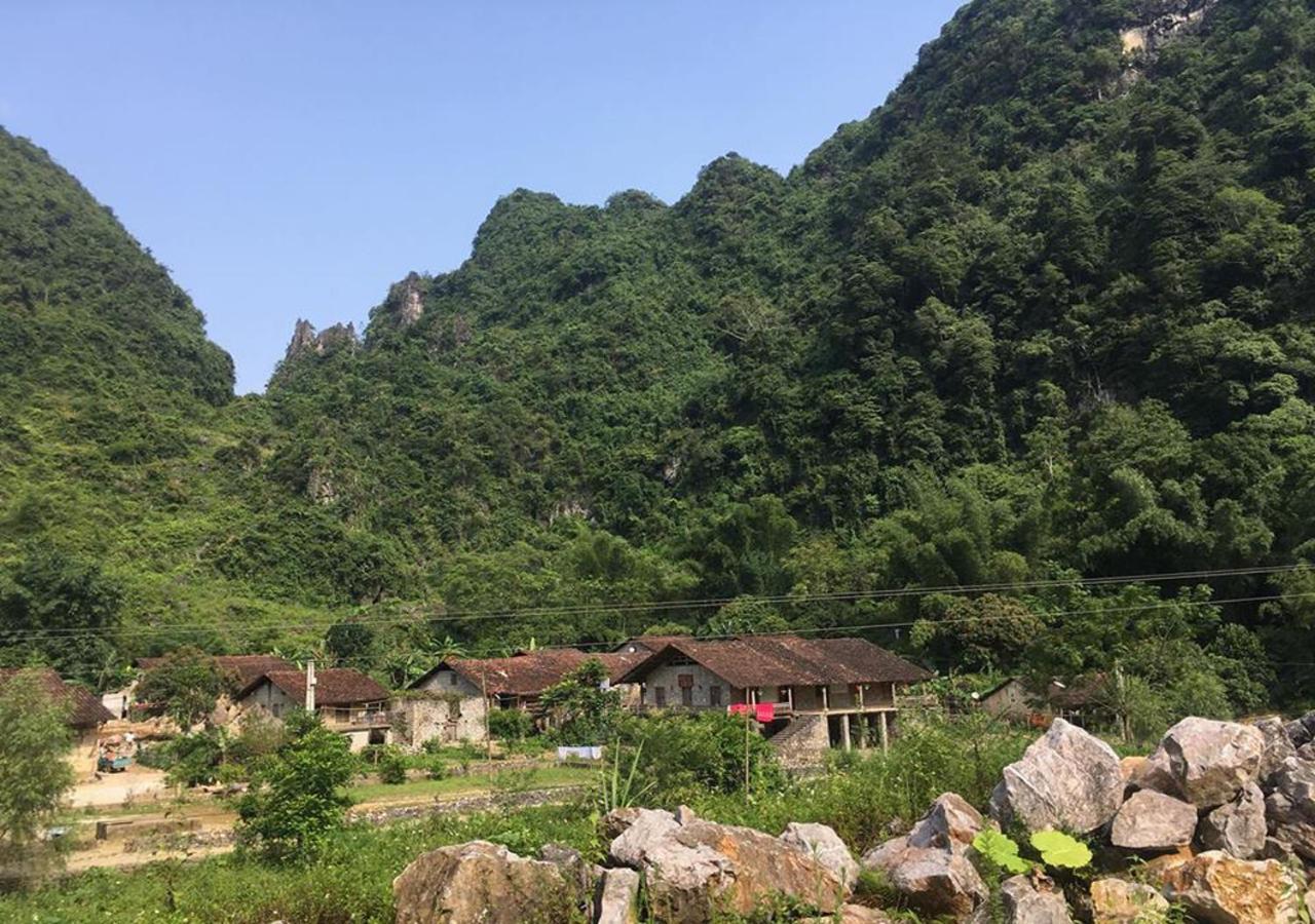 A Sy Ban Gioc Homestay - Lang Da Khuoi Ky カオバン エクステリア 写真