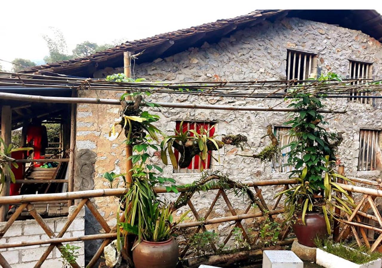 A Sy Ban Gioc Homestay - Lang Da Khuoi Ky カオバン エクステリア 写真